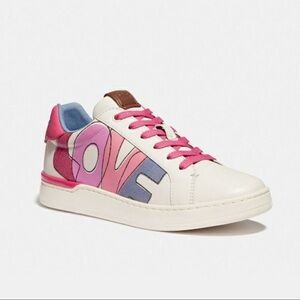 Women's Multicolor Love Sneakers